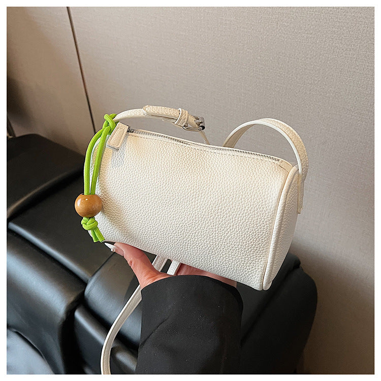 Women's Shoulder Bag made of high-quality synthetic leather with colorful drawstring-https://detail.1688.com/offer/911119504031.html-Calm Wears-White-nothing-Calm Wears