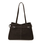 Women's Tote Bag made of high-quality synthetic leather with elegant shoulder strap-https://detail.1688.com/offer/1006623706819.html-Calm Wears-Braun-nothing-Calm Wears
