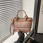 Woven Handheld Tote Bag