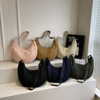 Soft Fabric Hobo Bag Calm Wears