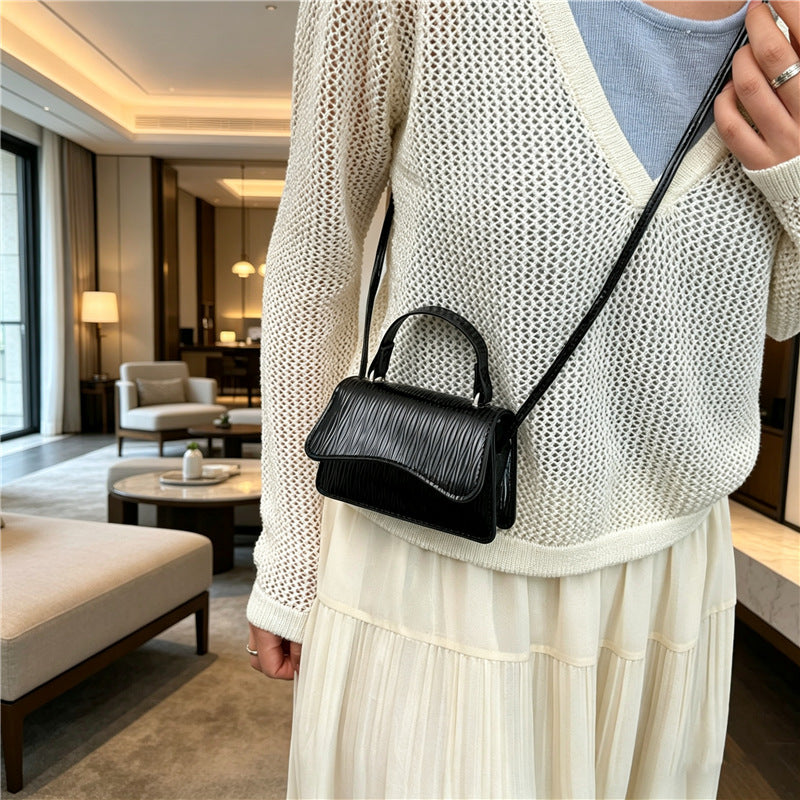 Textured Crossbody Purse