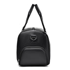 Premium Leather Weekender Duffel Bag