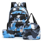 Trendier backpack with insulated lunch box and pencil case