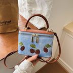 Women's practical shoulder bag with cute fruit motif and practical inner pocket-https://detail.1688.com/offer/1059031522234.html-Calm Wears-Khaki-nothing-Calm Wears