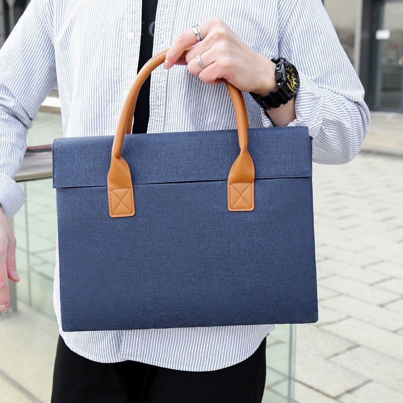Elegant Structured Professional Tote Bag