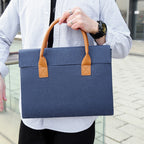Elegant Structured Professional Tote Bag