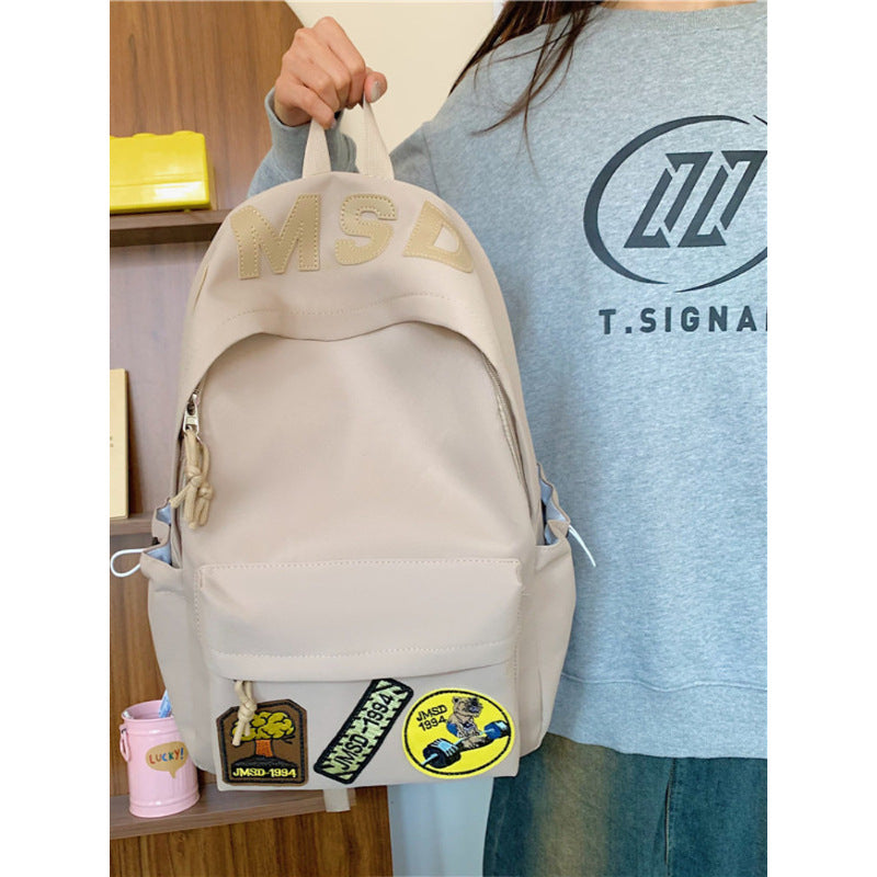Artistic Patchwork Backpack Calm Wears