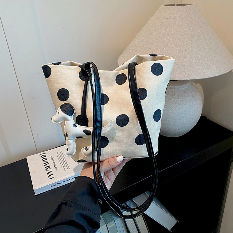 WoPolka Dot Fashion Tote Bag