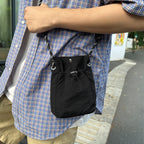 Mini Drawstring Crossbody Bag