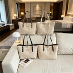 WoDurable Canvas Utility Tote Bag