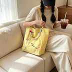 Embroidered Casual Tote