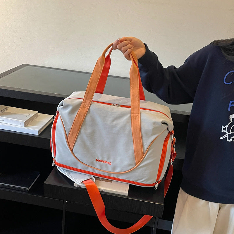 Multi-Pocket Travel Duffel Bag