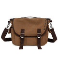 Canvas Crossbody Satchel Bag