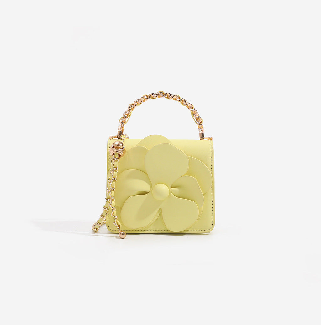 Women’s Mini Handbag with Playful Floral Design