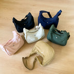 Lightweight Soft Fabric Shoulder Bag Calm Wears