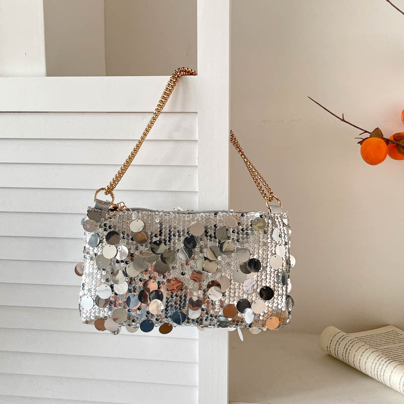 WoGlamorous Evening Sequined Clutch