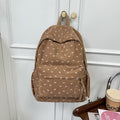 Playful Corduroy Backpack