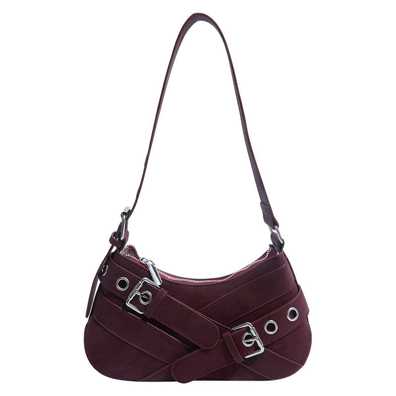 Women's fashionable shoulder bag made of soft suede leather with unique appliqué-https://detail.1688.com/offer/996722361329.html-Calm Wears-Rot-nothing-Calm Wears