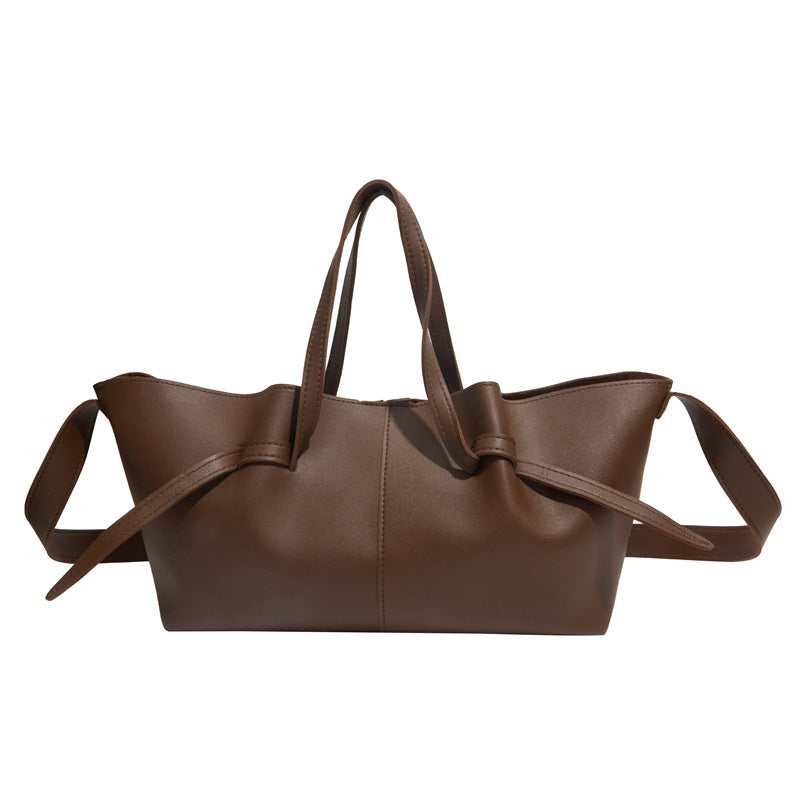 WoChic Minimalist Bow Tote Bag