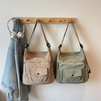 Versatile Multi-Pocket Shoulder Bag