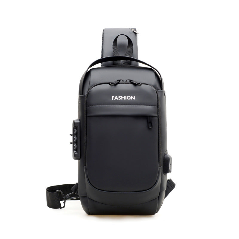 Shoulder bag with multiple compartments