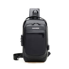 Shoulder bag with multiple compartments