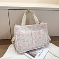 WoPatterned Canvas Tote Bag