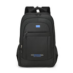 Leisure backpack with ergonomic design and multifunctional compartments