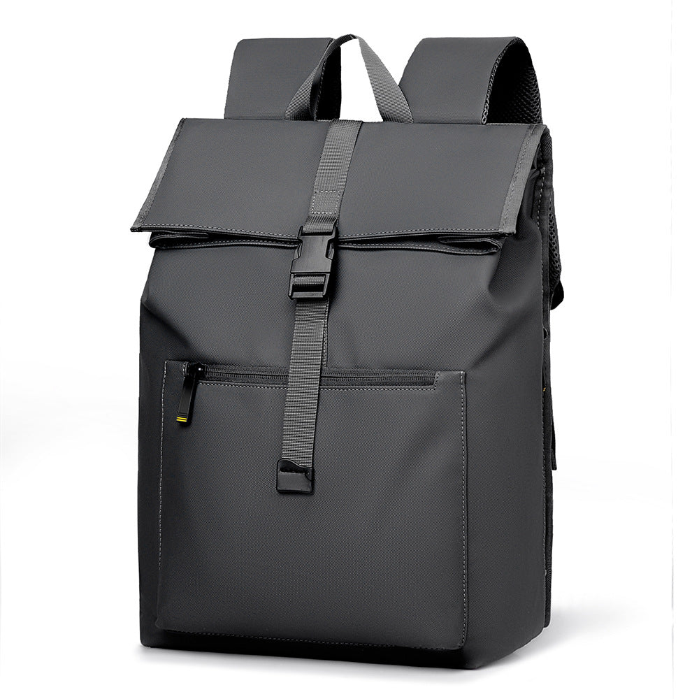 Stylish Roll-Top Waterproof Backpack
