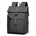 Stylish Roll-Top Waterproof Backpack
