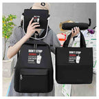 Backpack and Tote Bag Set