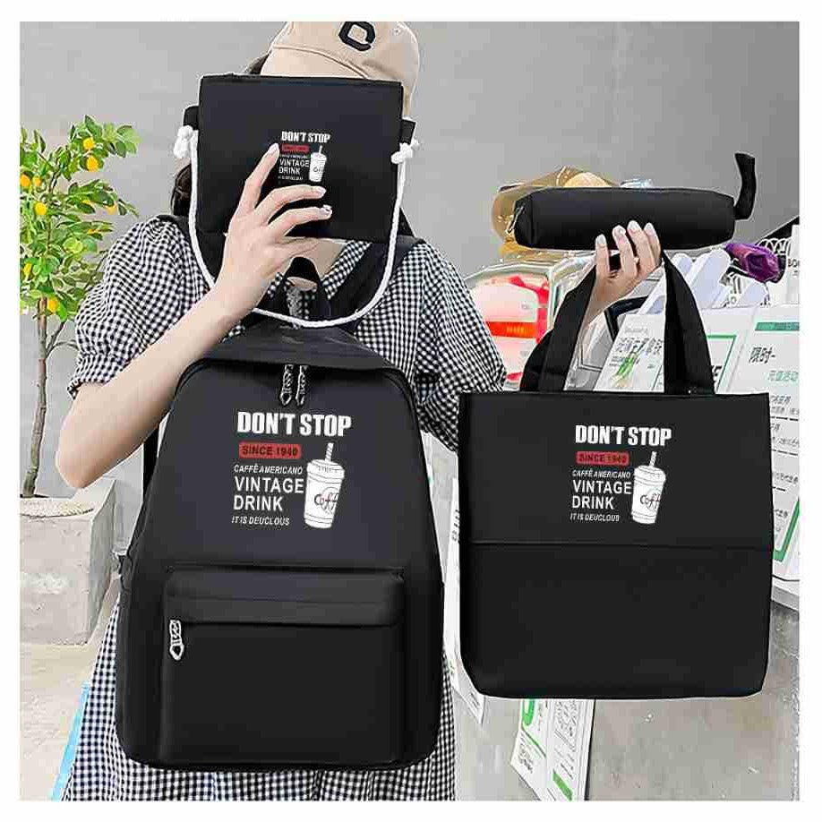 Backpack and Tote Bag Set