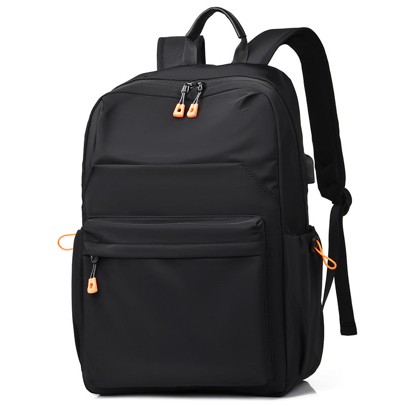 Backpack with innovative compartments and optimized ergonomics