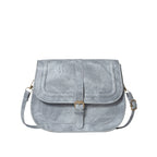 Vintage-Inspired Crossbody Satchel