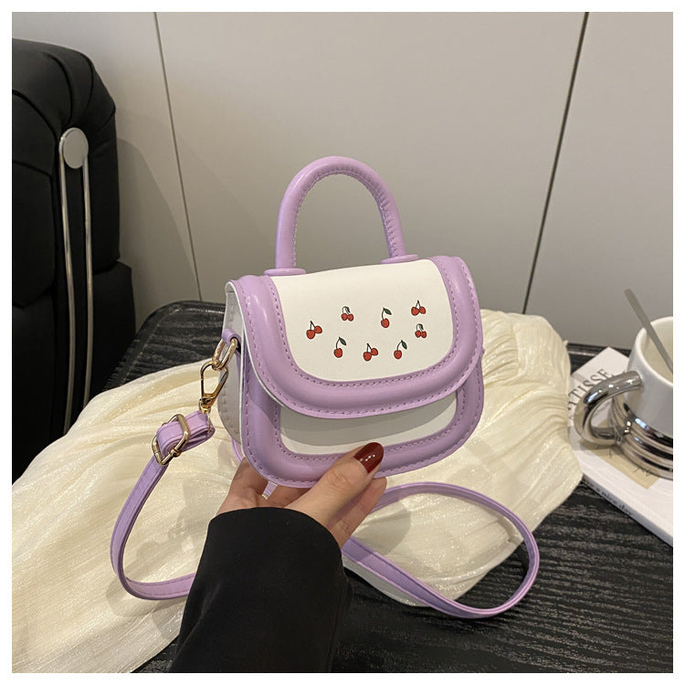 Ladies Mini-Handbag with playful cherry motif