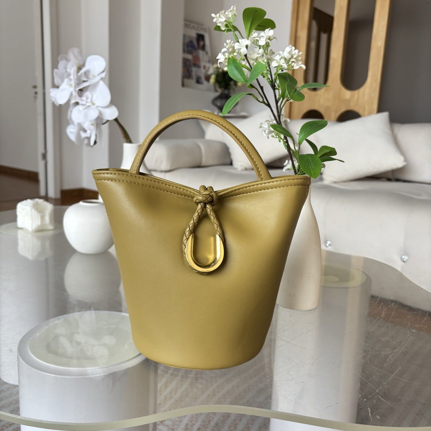 Women’s fashionable mini handbag-https://detail.1688.com/offer/917104464919.html-Calm Wears-Olive green-15-Calm Wears