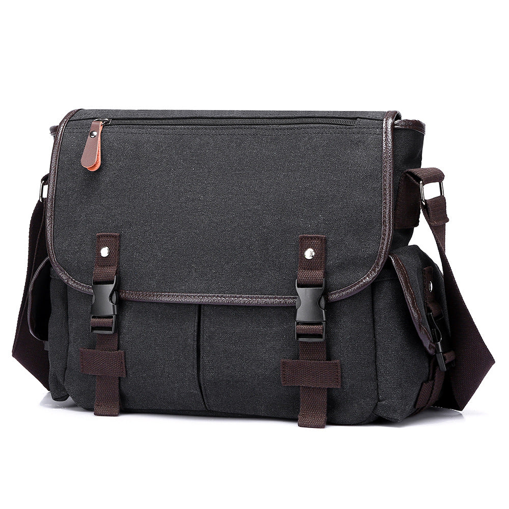 Unisex Casual Canvas Shoulder Bag