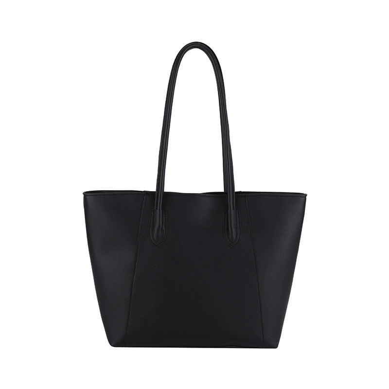 Minimalist Faux Leather Tote Bag