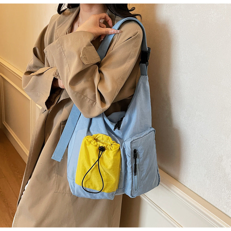 Practical Multi-Pocket Shoulder Bag