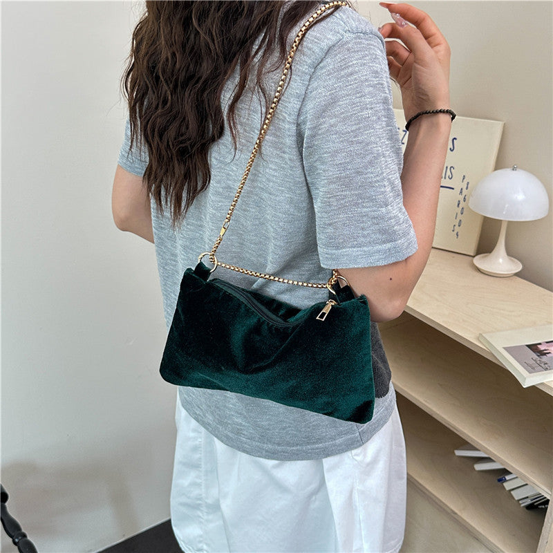 WoElegant Velvet Clutch Bag