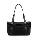 Women multifunctional Tote Bag with sturdy carrying handles-https://detail.1688.com/offer/994436788801.html-Calm Wears-Black-nothing-Calm Wears