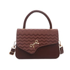 WoChic Textured Handheld Satchel Bag