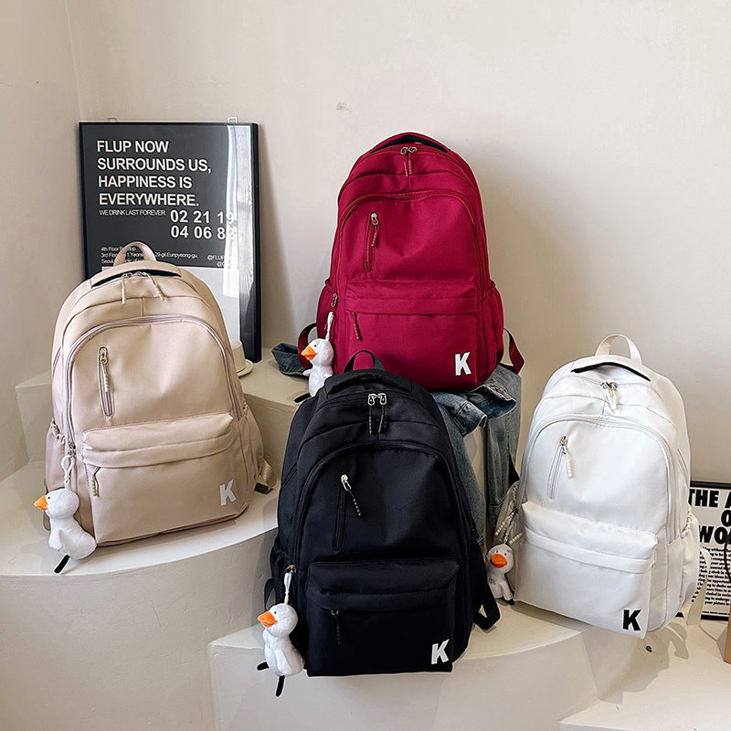 Multifunctional leisure backpack with practical storage