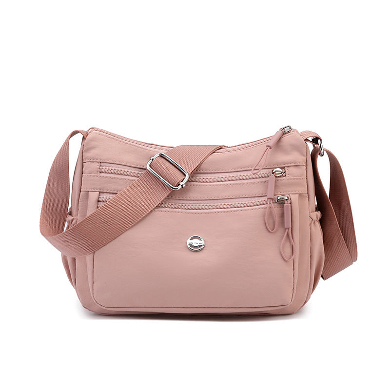 WoMulti-Pocket Crossbody Messenger Bag