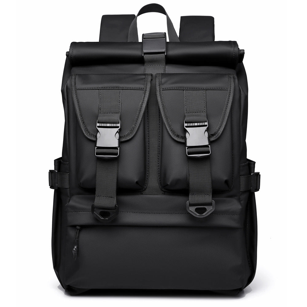 Roll-Top Urban Backpack Calm Wears