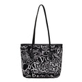 WoArtistic Graphic Print Shoulder Tote Bag