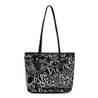 WoArtistic Graphic Print Shoulder Tote Bag