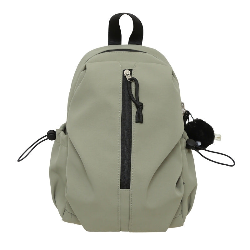 Backpack with Charming Animal Pendant and Innovative Storage