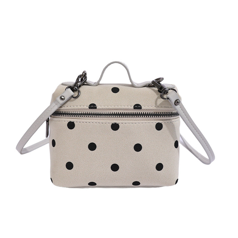 Chic Polka Dot Crossbody Bag