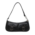 Stylish Dual Pocket Shoulder Bag